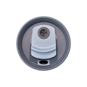 Owala tumbler with removable straw 710ml dark lid close up