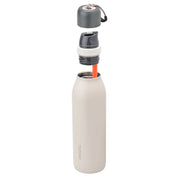 Owala beige freesip twist bottle 535ml with dark lid half off