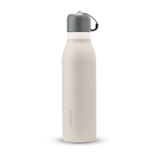 Owala beige freesip twist bottle 535ml with dark lid