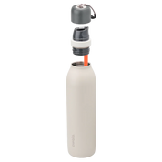 Owala beige freesip twist bottle 710ml with dark lid half off