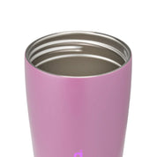 Owala smoothsip slider insulated stainless steel coffee cup 355ml purple base without lid