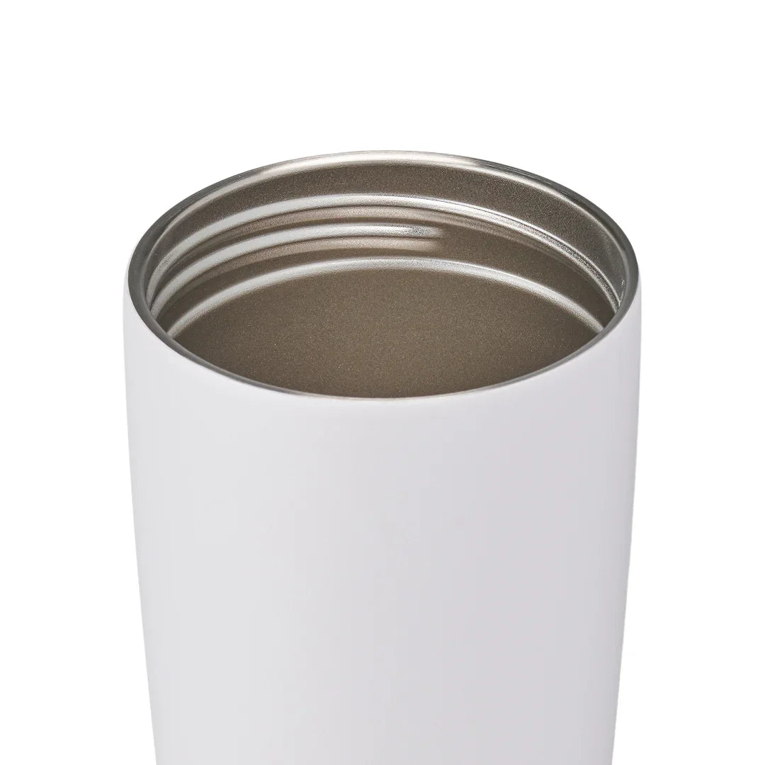 Owala smoothsip slider insulated stainless steel coffee cup 590ml blush pink base view without lid