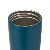 Owala smoothsip slider insulated stainless steel coffee cup 590ml blue base without lid