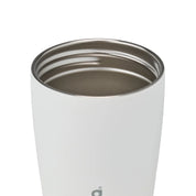 Owala smoothsip slider insulated stainless steel coffee cup 355ml white base without lid