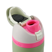 Owala freesip water bottle mouth piece neo sage - green bottle with pink lid