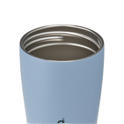 Owala smoothsip slider insulated stainless steel coffee cup 355ml light blue base without lid