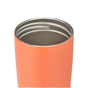 Owala smoothsip slider insulated stainless steel coffee cup 590ml orange  base without lid