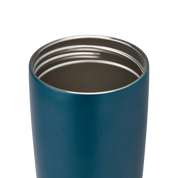 Owala smoothsip slider insulated stainless steel coffee cup 590ml blue base without lid