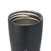 Owala smoothsip slider insulated stainless steel coffee cup 355ml black base without lid