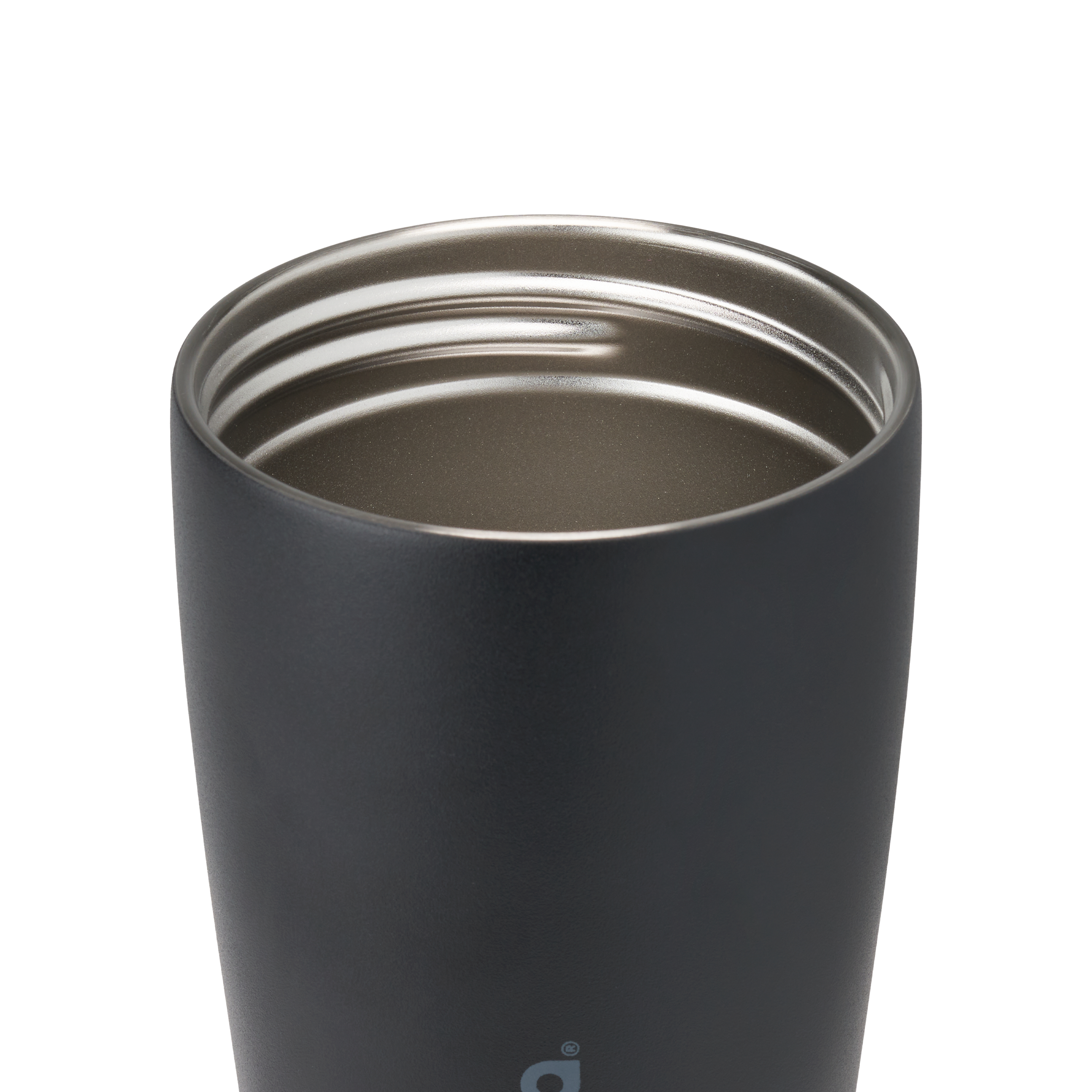 Owala smoothsip slider insulated stainless steel coffee cup 355ml black base without lid