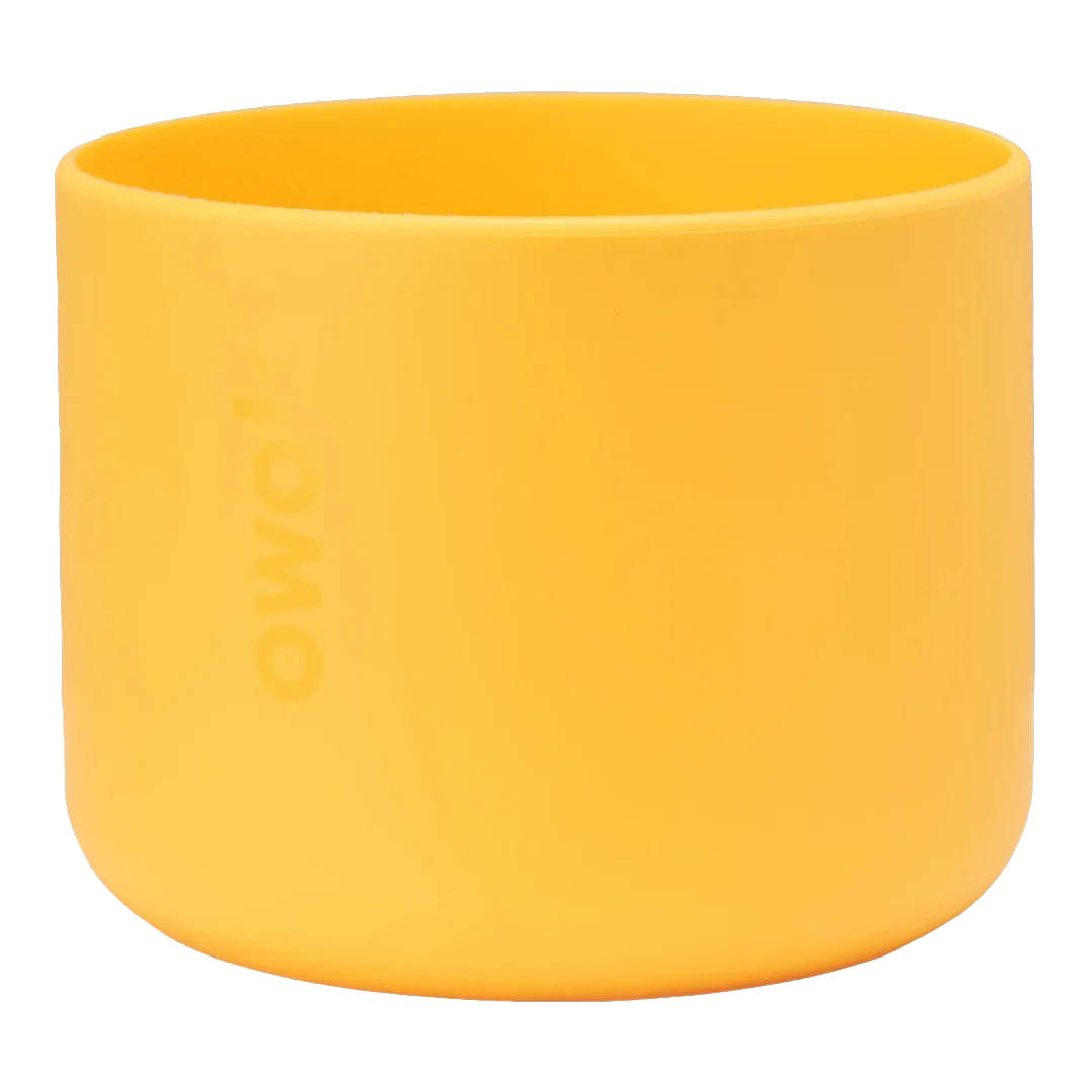Owala yellow silicone bottle boot